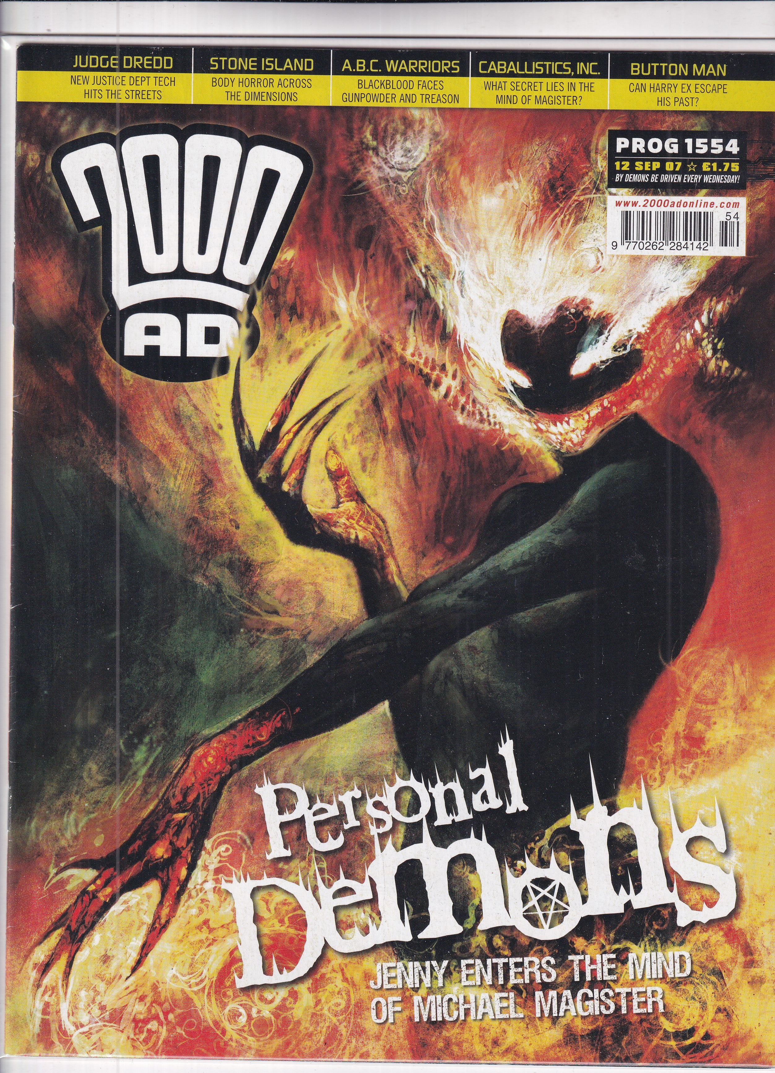 2000AD #1554 - Slab City Comics 