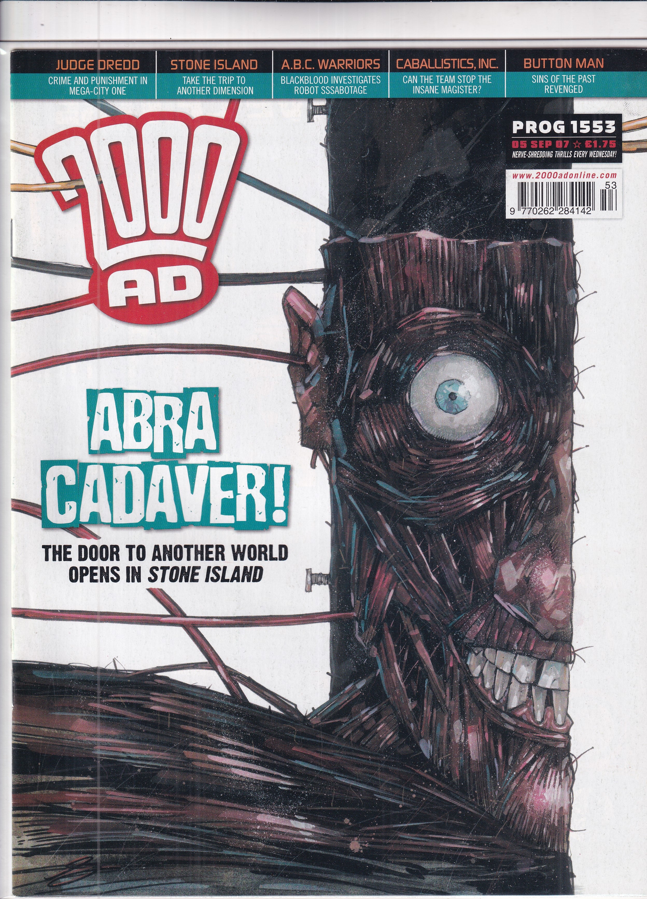 2000AD #1553 - Slab City Comics 