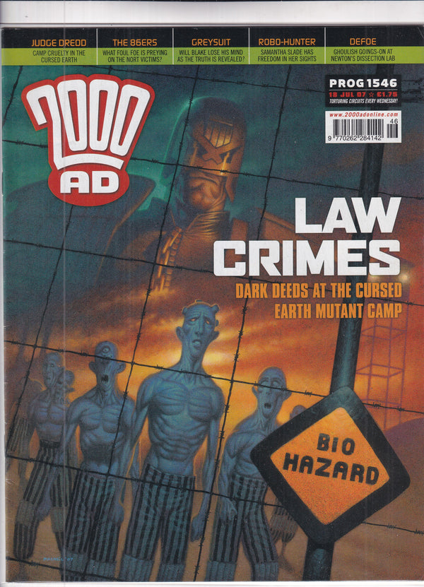 2000AD #1546 - Slab City Comics 