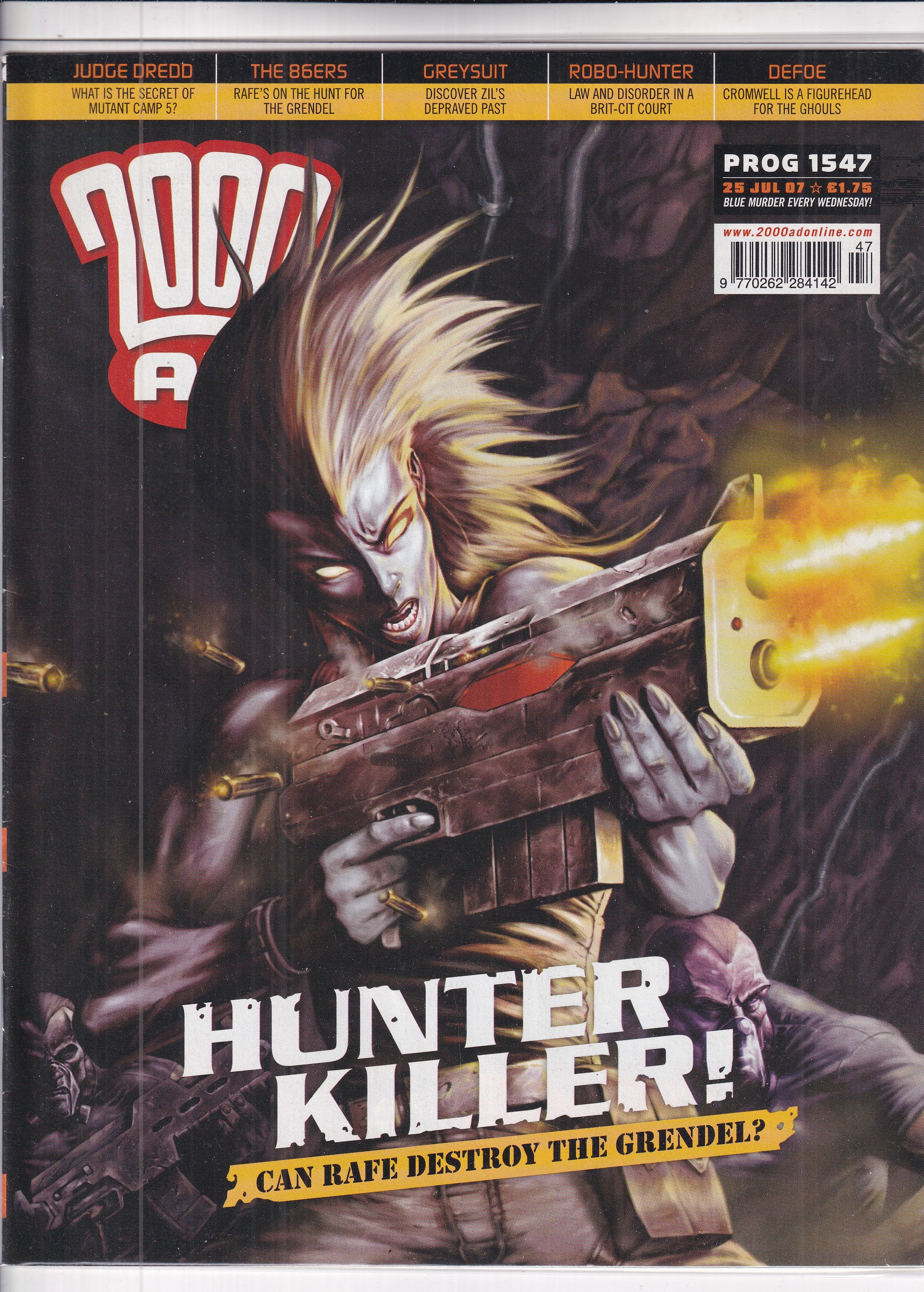 2000AD #1547 - Slab City Comics 