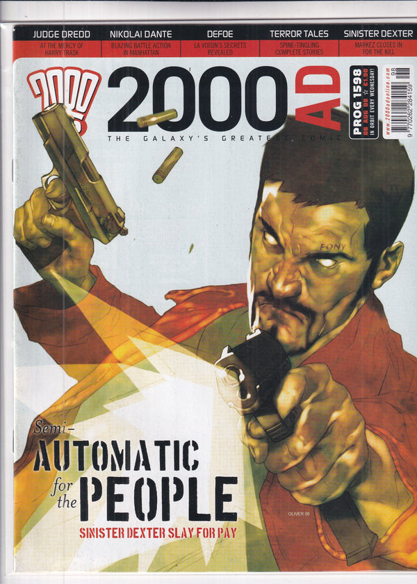 2000AD #1598 - Slab City Comics 