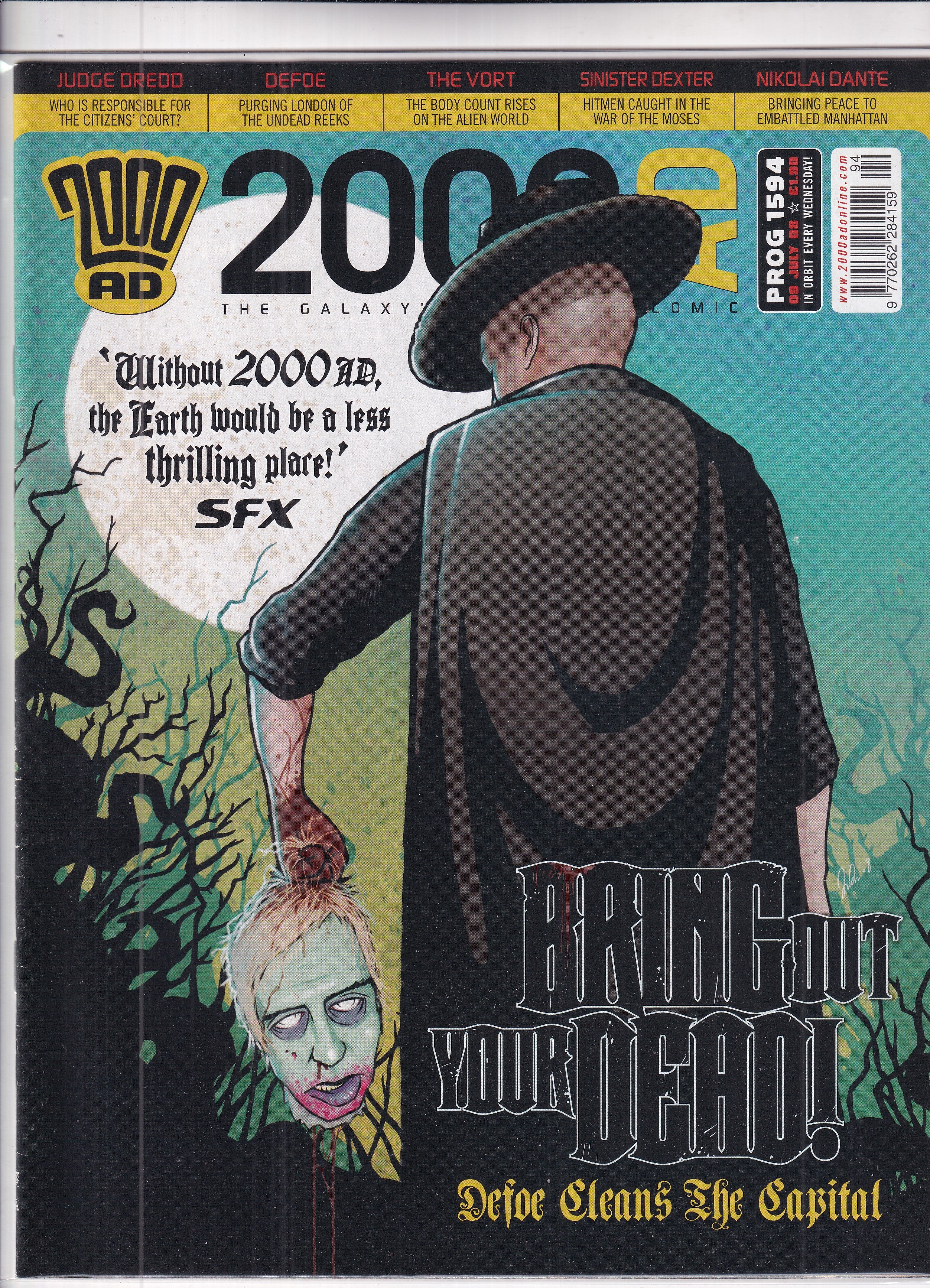 2000AD #1594 - Slab City Comics 
