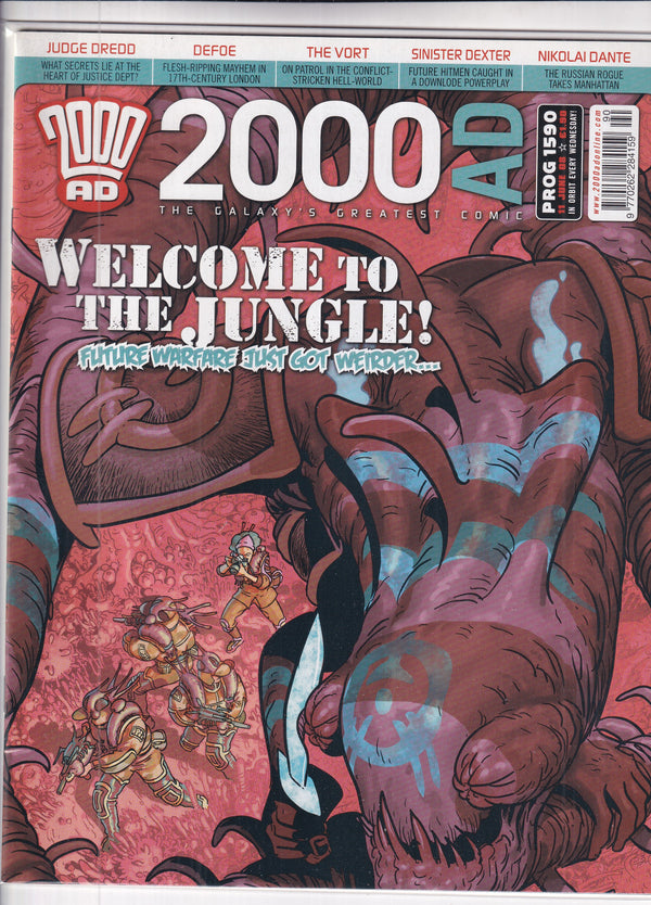 2000AD #1590 - Slab City Comics 