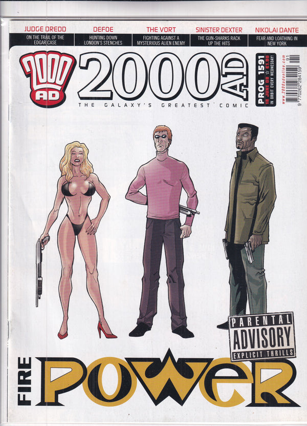 2000AD #1591 - Slab City Comics 
