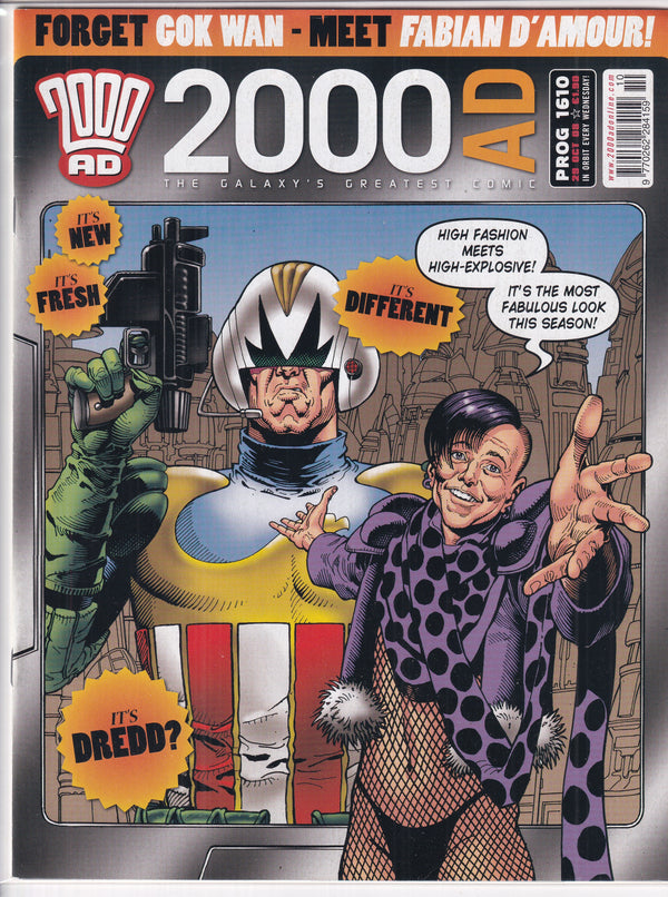 2000AD #1610 - Slab City Comics 