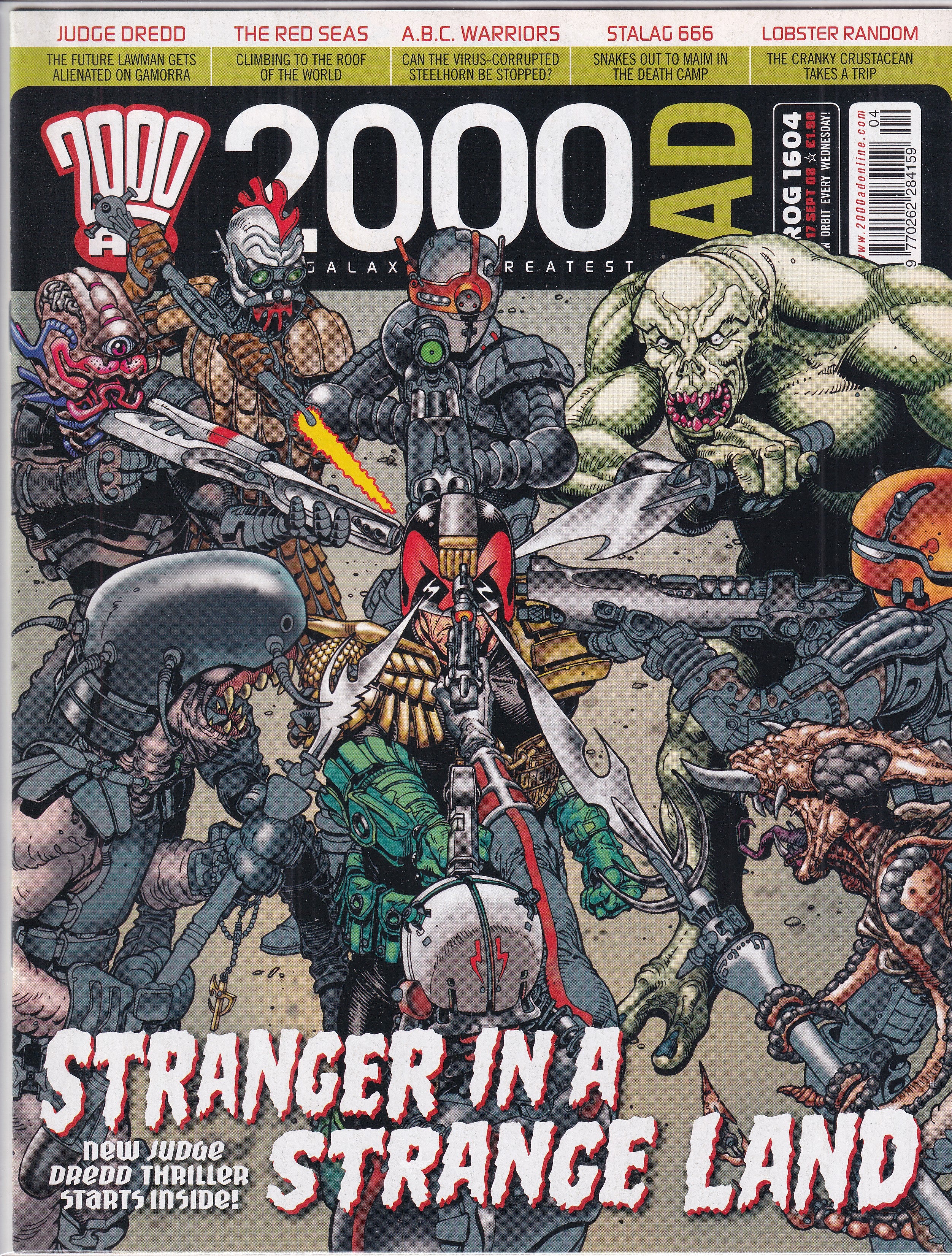2000AD #1604 - Slab City Comics 