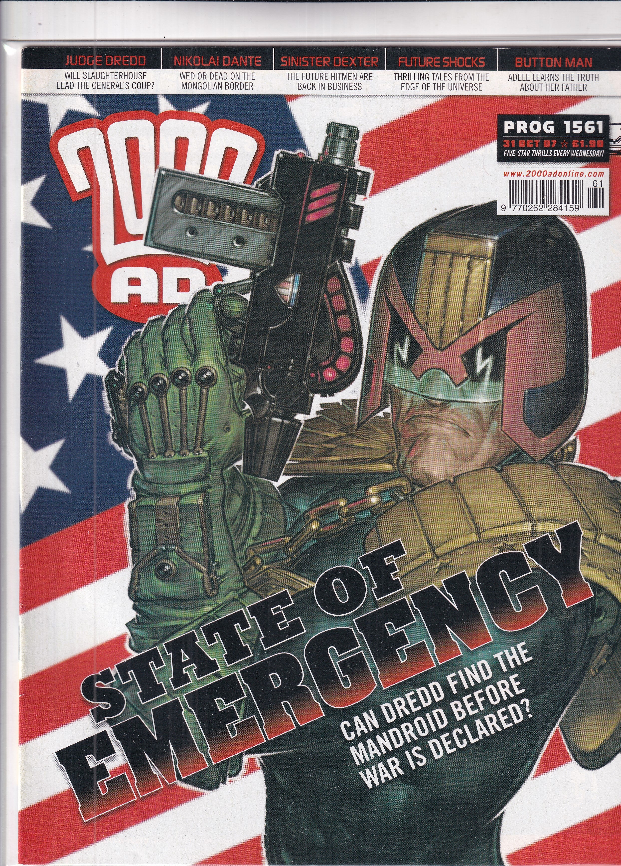 2000AD #1561 - Slab City Comics 
