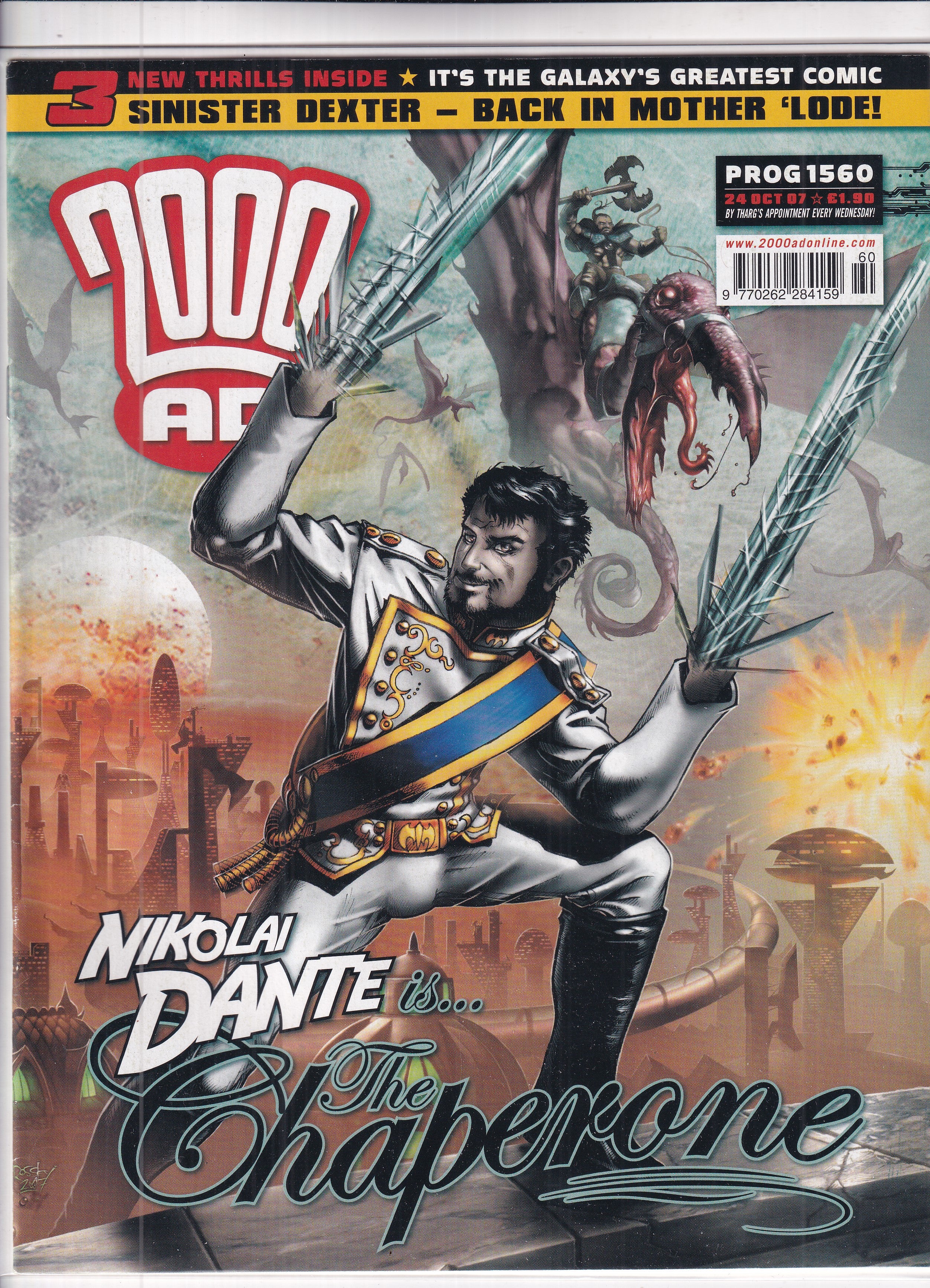 2000AD #1560 - Slab City Comics 