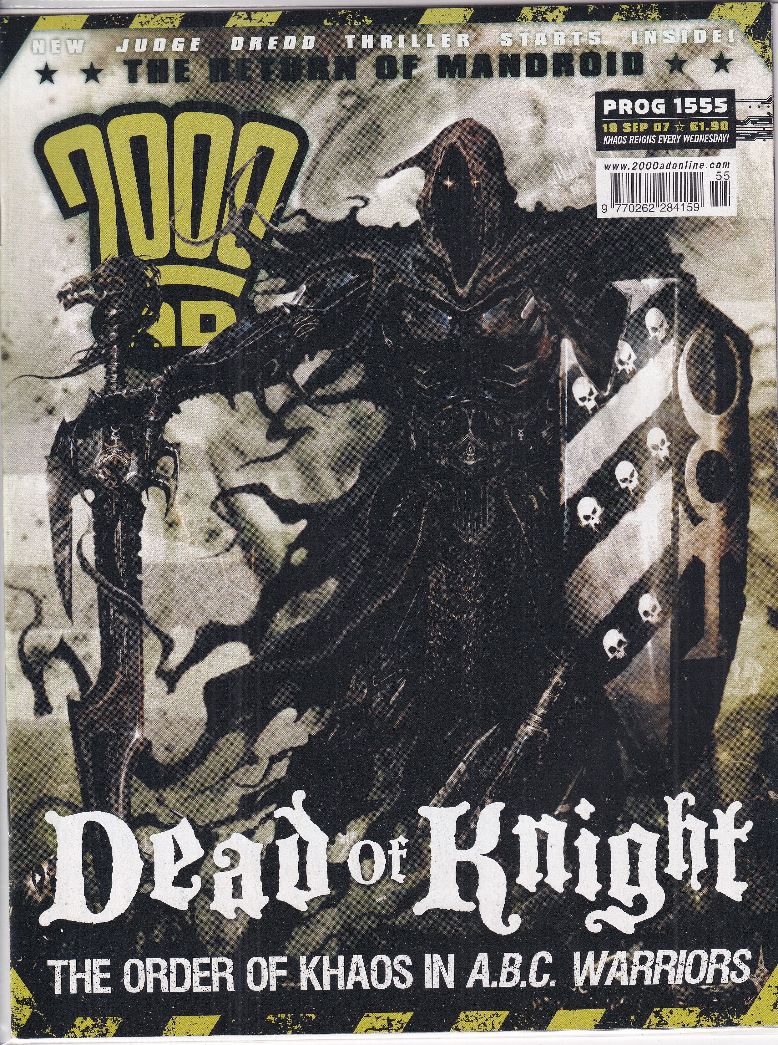 2000AD #1555 - Slab City Comics 
