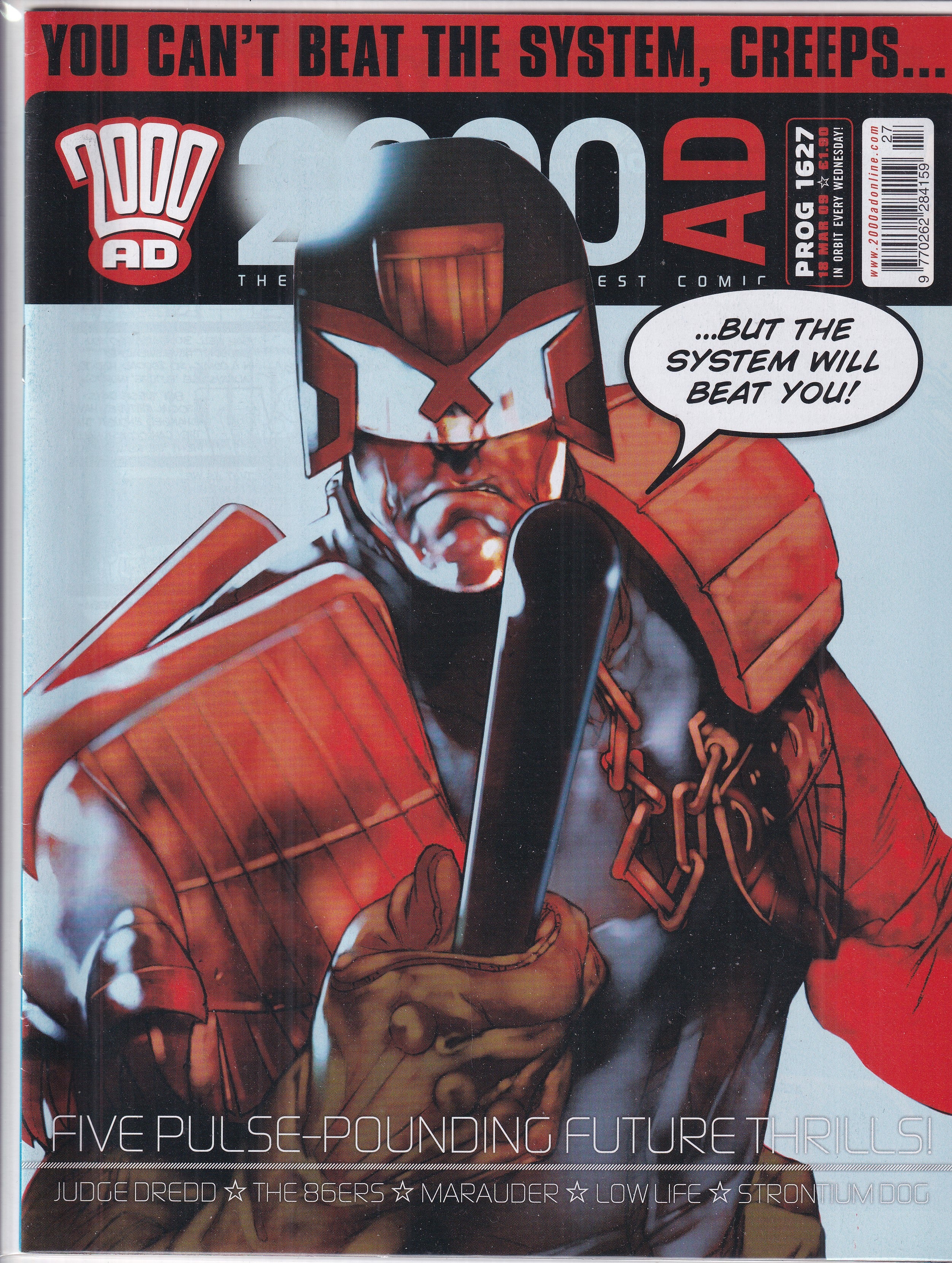 2000AD #1627 - Slab City Comics 