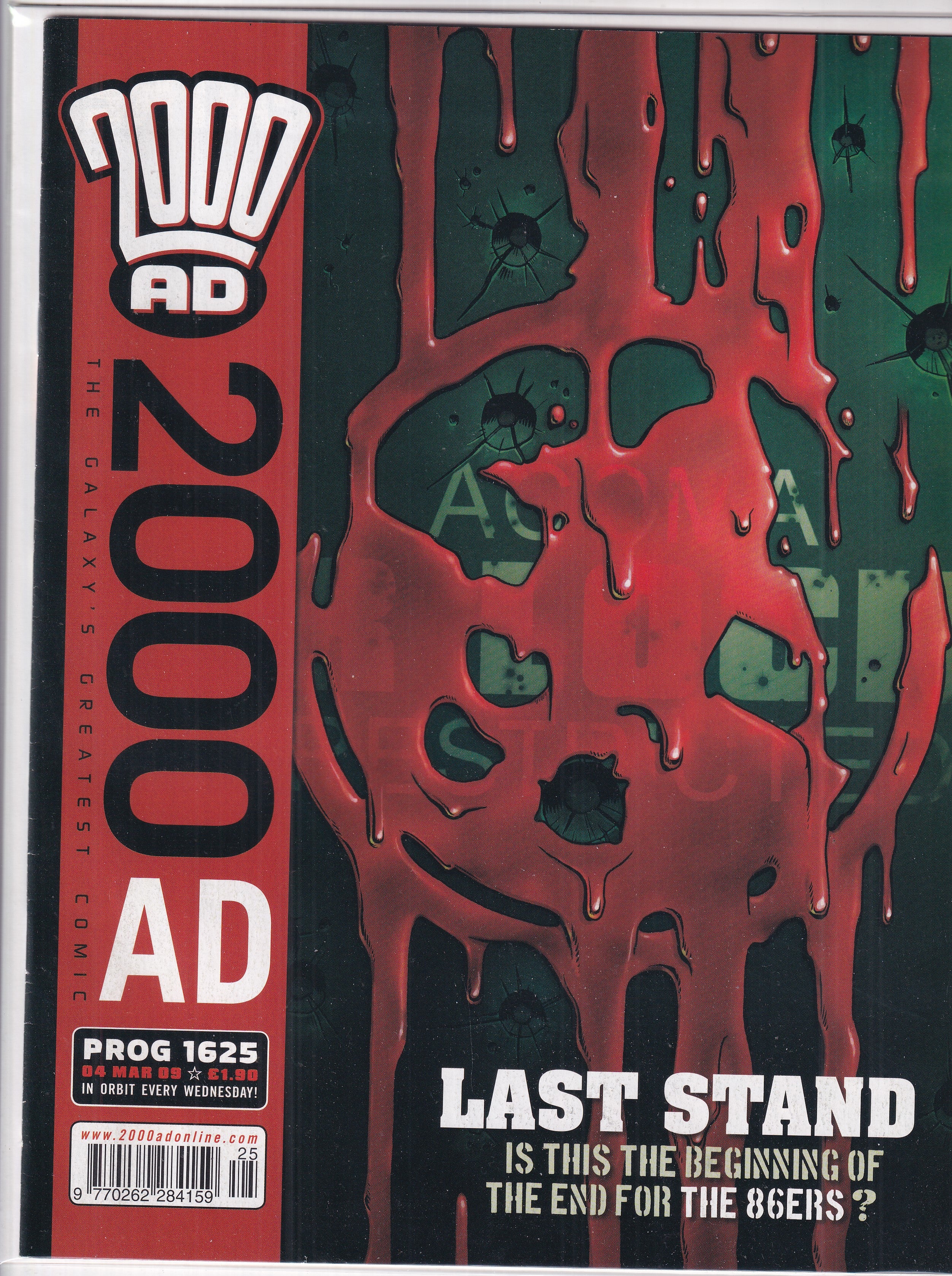 2000AD #1625 - Slab City Comics 
