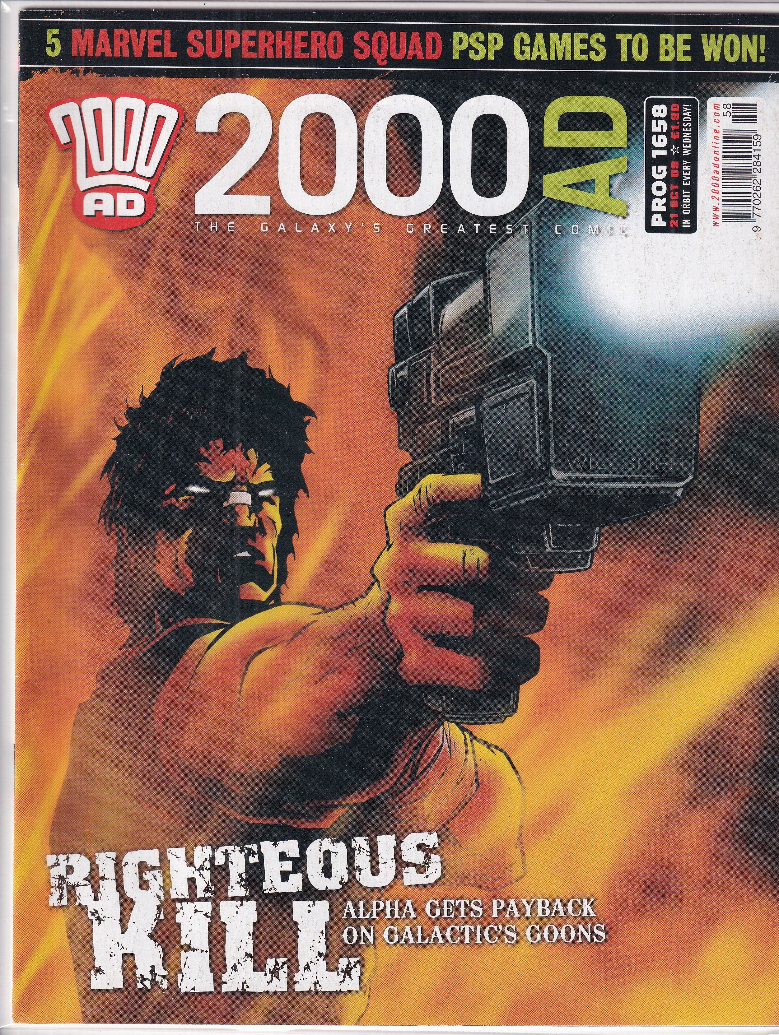 2000AD #1658 - Slab City Comics 