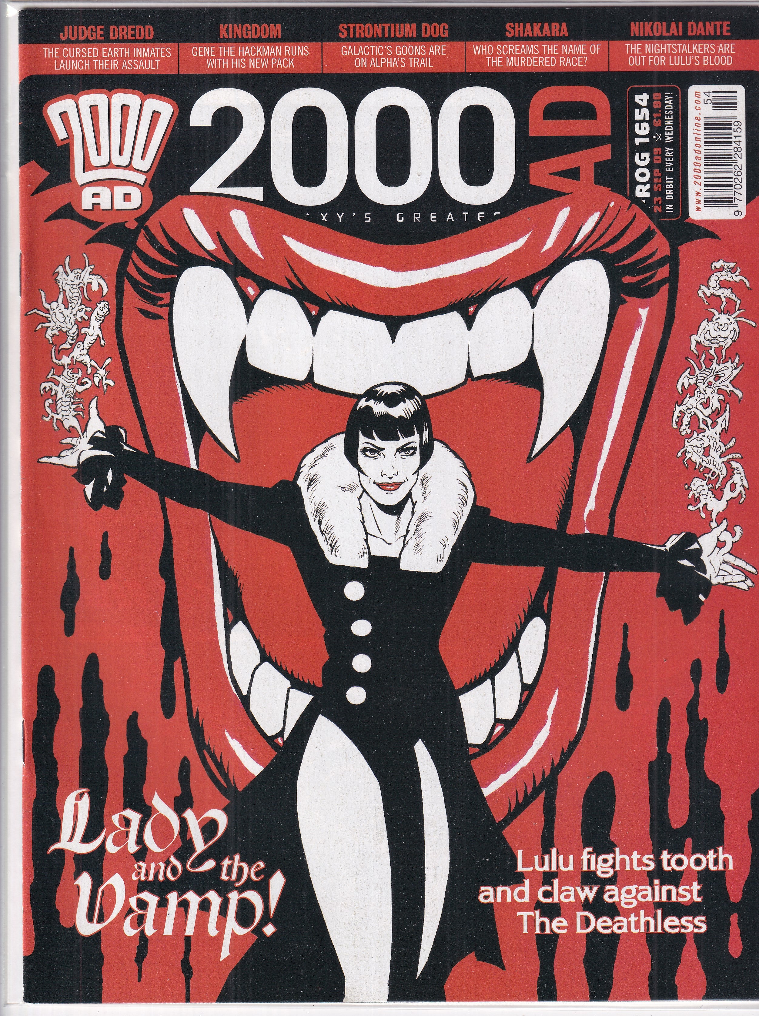2000AD #1654 - Slab City Comics 