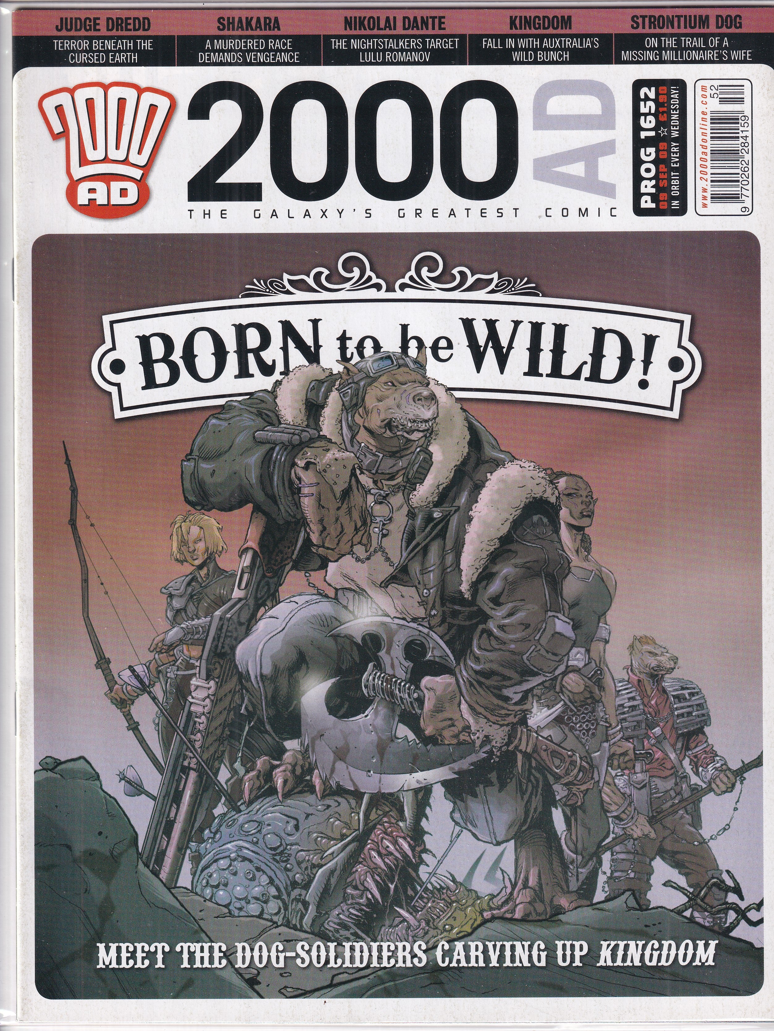 2000AD #1652 - Slab City Comics 