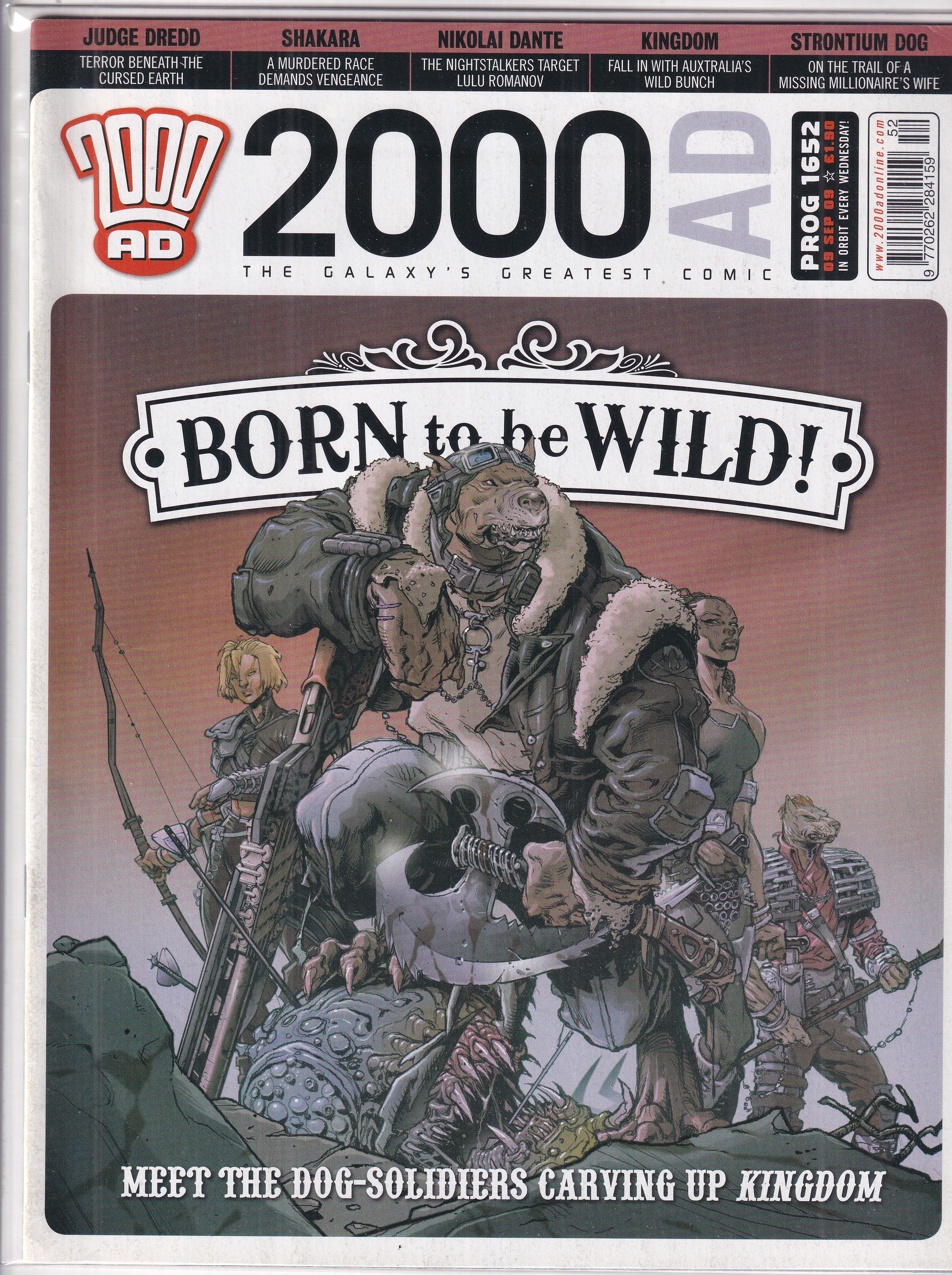 2000AD #1652 - Slab City Comics 