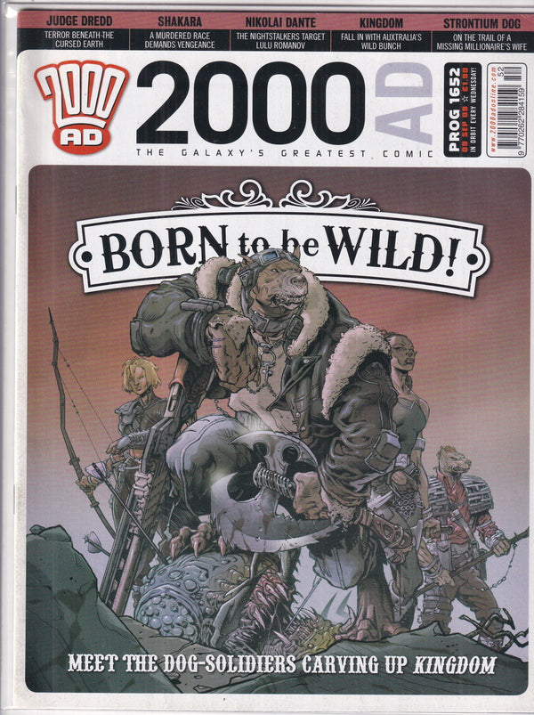 2000AD #1652 - Slab City Comics 
