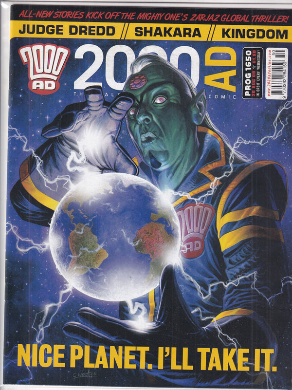 2000AD #1650 - Slab City Comics 