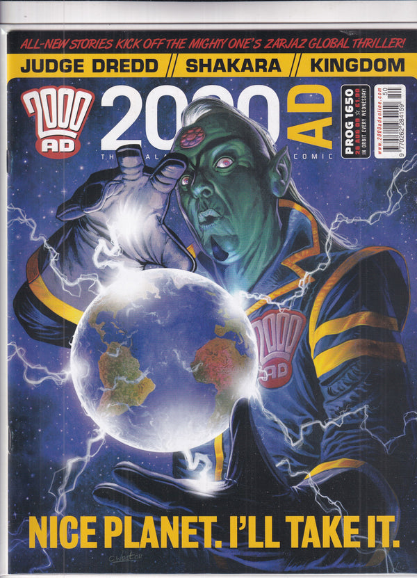 2000AD #1650 - Slab City Comics 