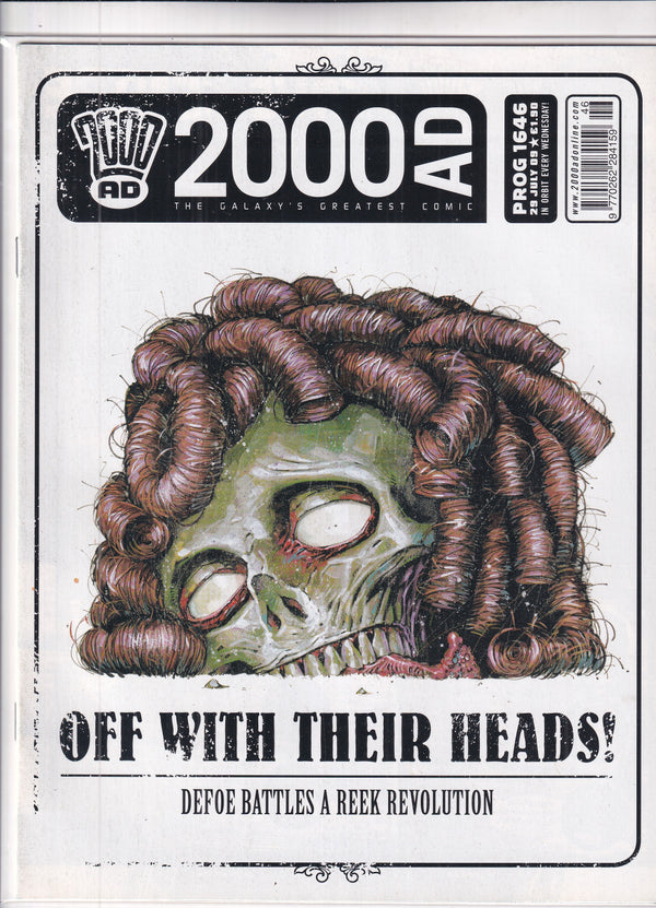 2000AD #1646 - Slab City Comics 