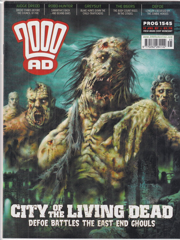 2000AD #1545 - Slab City Comics 