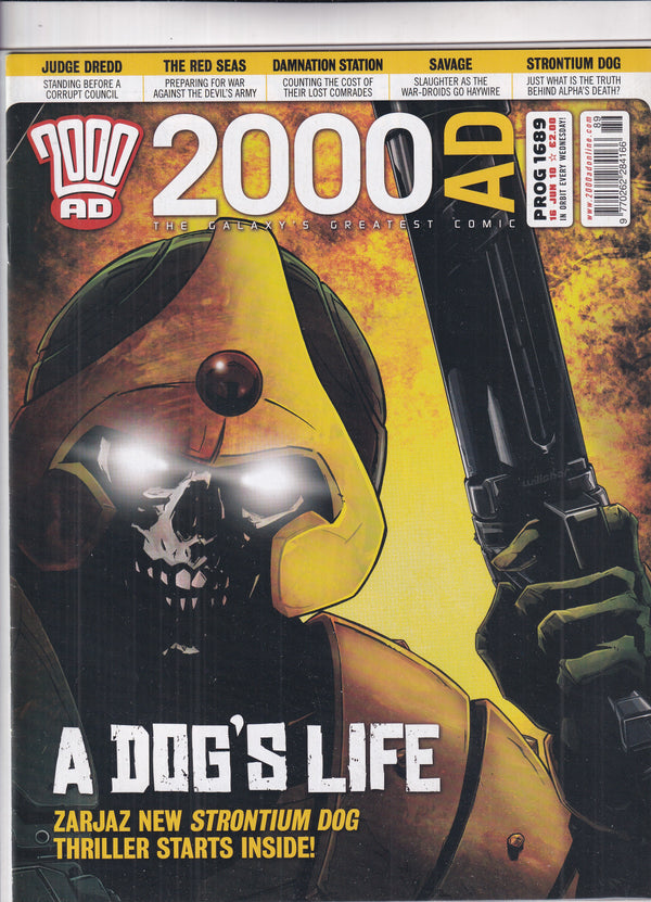 2000AD #1689 - Slab City Comics 