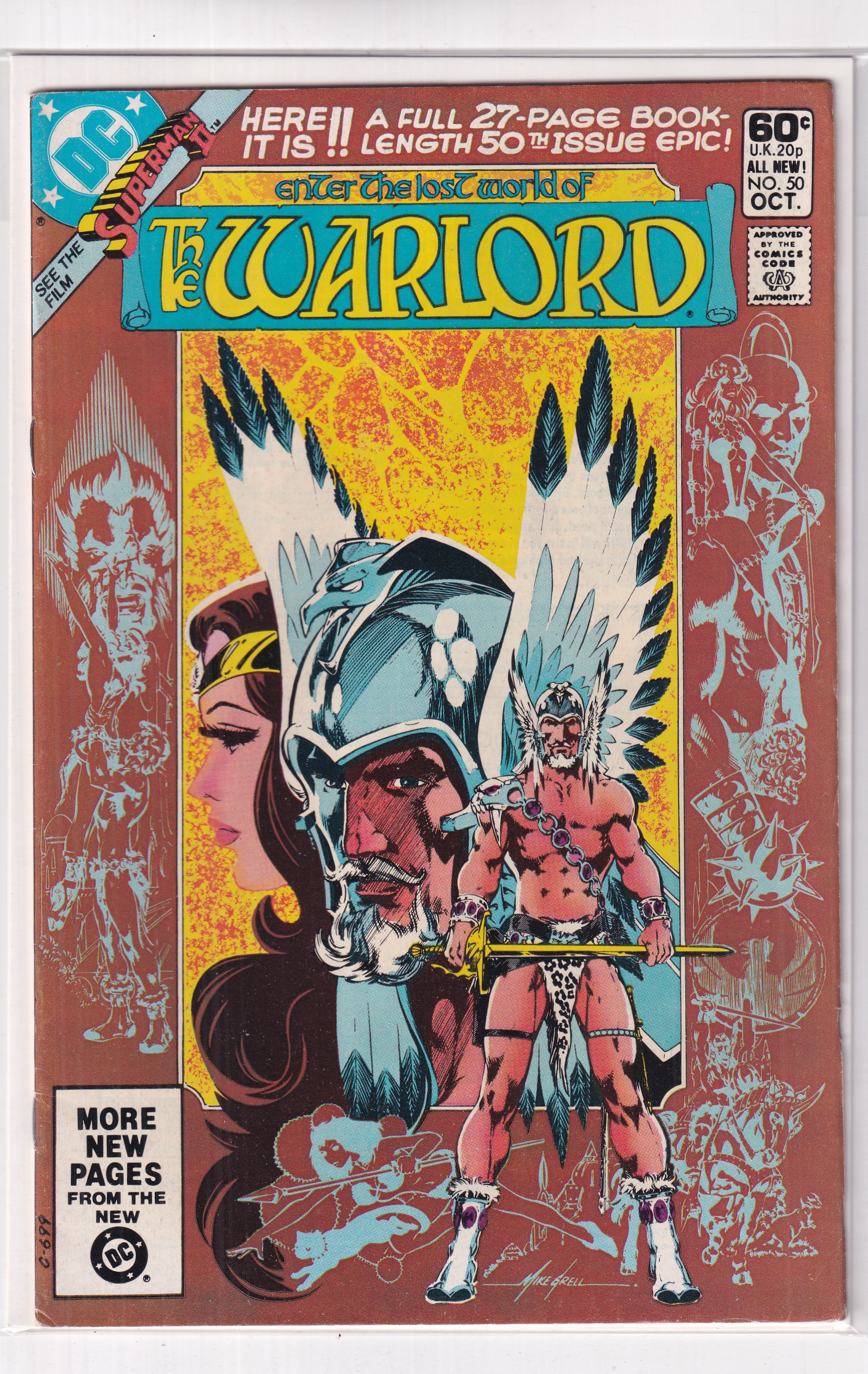 WARLORD #50 - Slab City Comics 
