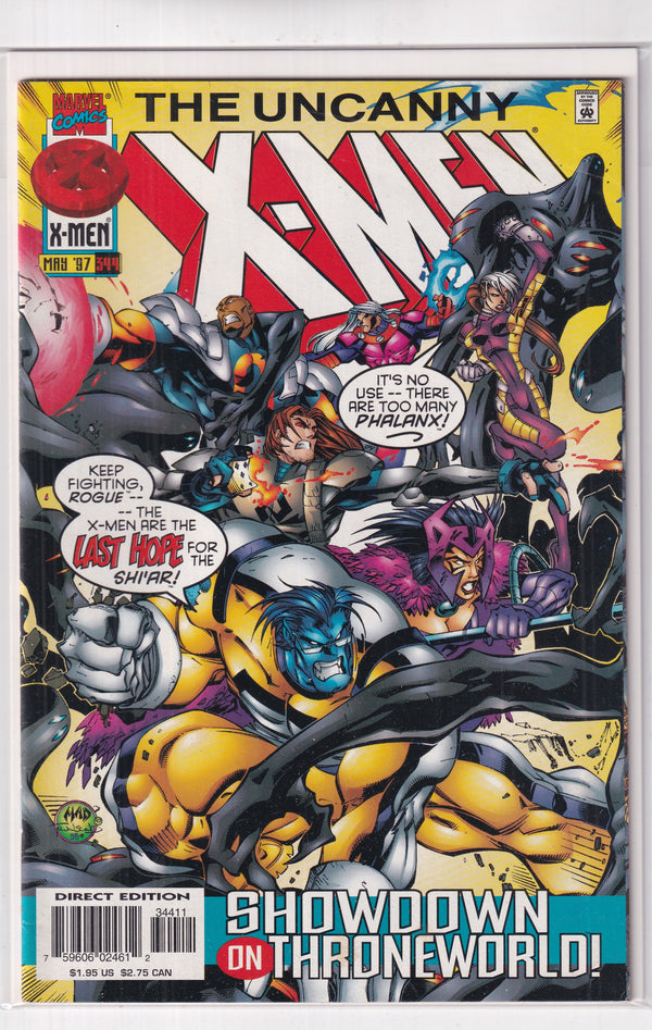 UNCANNY X-MEN #344 - Slab City Comics 