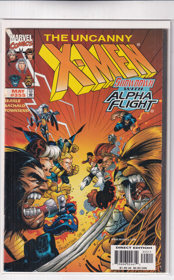UNCANNY X-MEN #355 - Slab City Comics 