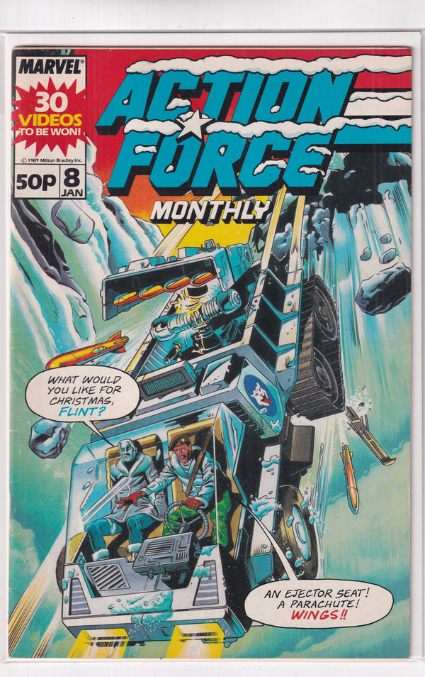 ACTION FORCE MONTHLY #8 - Slab City Comics 