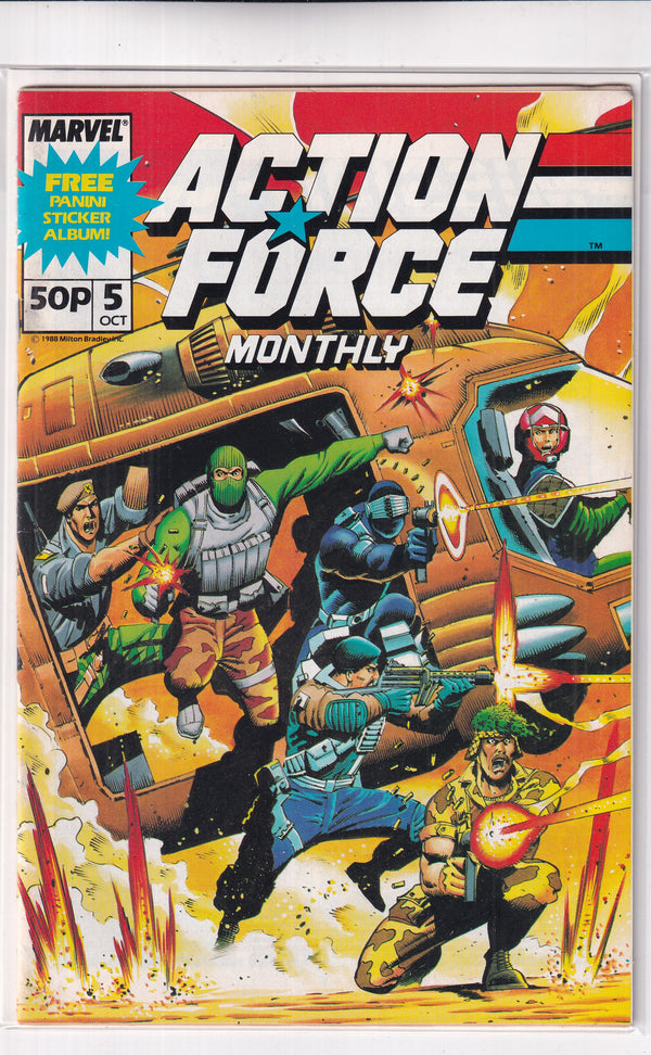 ACTION FORCE MONTHLY #5 - Slab City Comics 