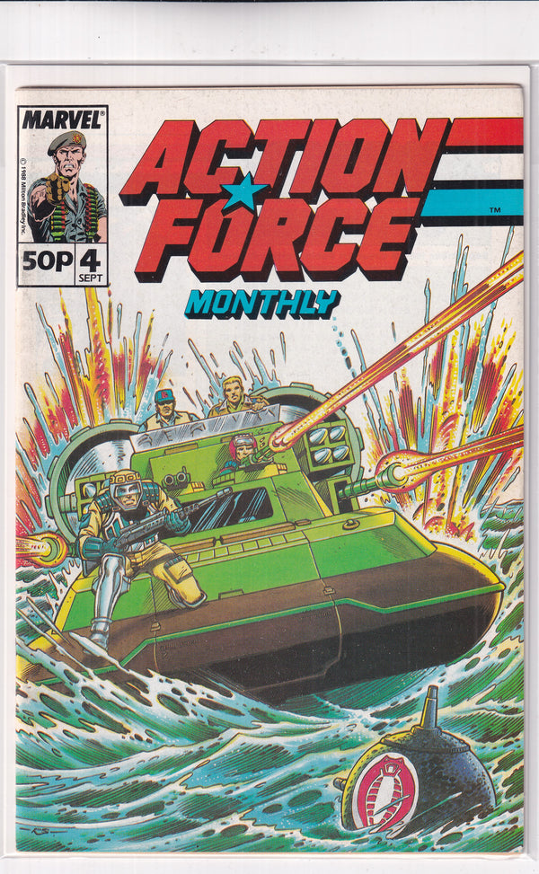 ACTION FORCE MONTHLY #4 - Slab City Comics 