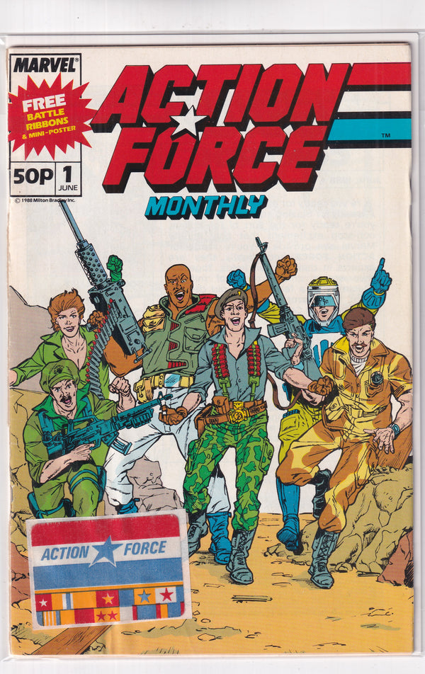 ACTION FORCE MONTHLY #1 - Slab City Comics 