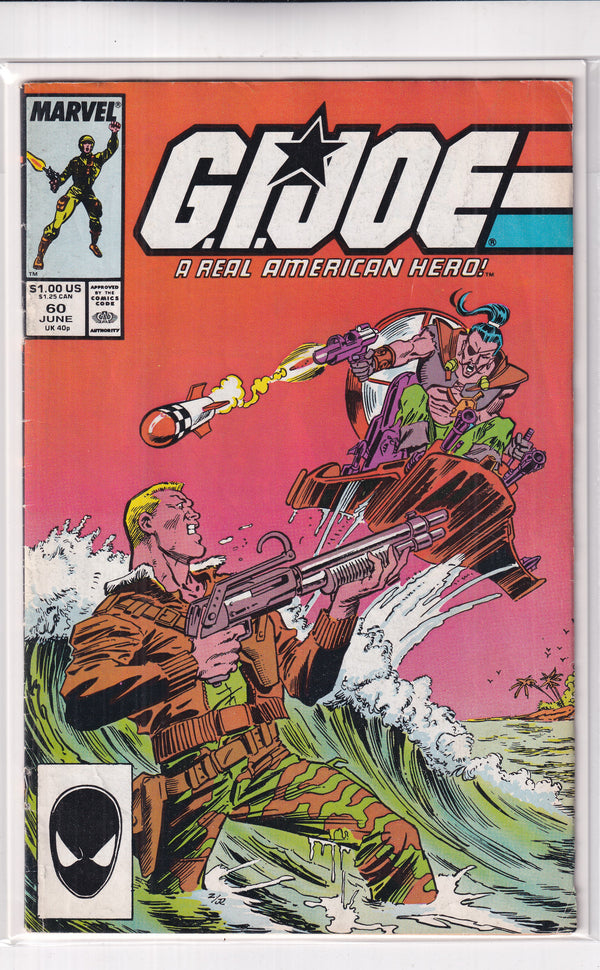 G.I.JOE A REAL AMERICAN HERO #60 - Slab City Comics 