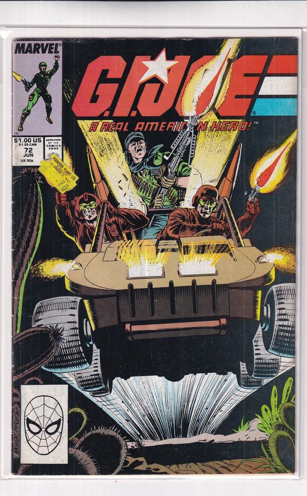 G.I.JOE A REAL AMERICAN HERO #72 - Slab City Comics 