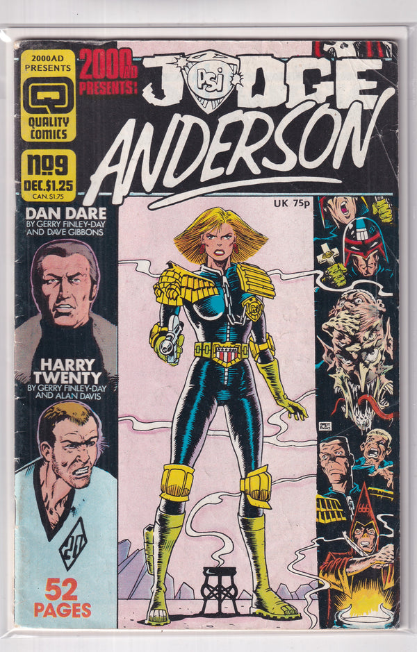 2000 AD JUDGE ANDERSON #9 - Slab City Comics 