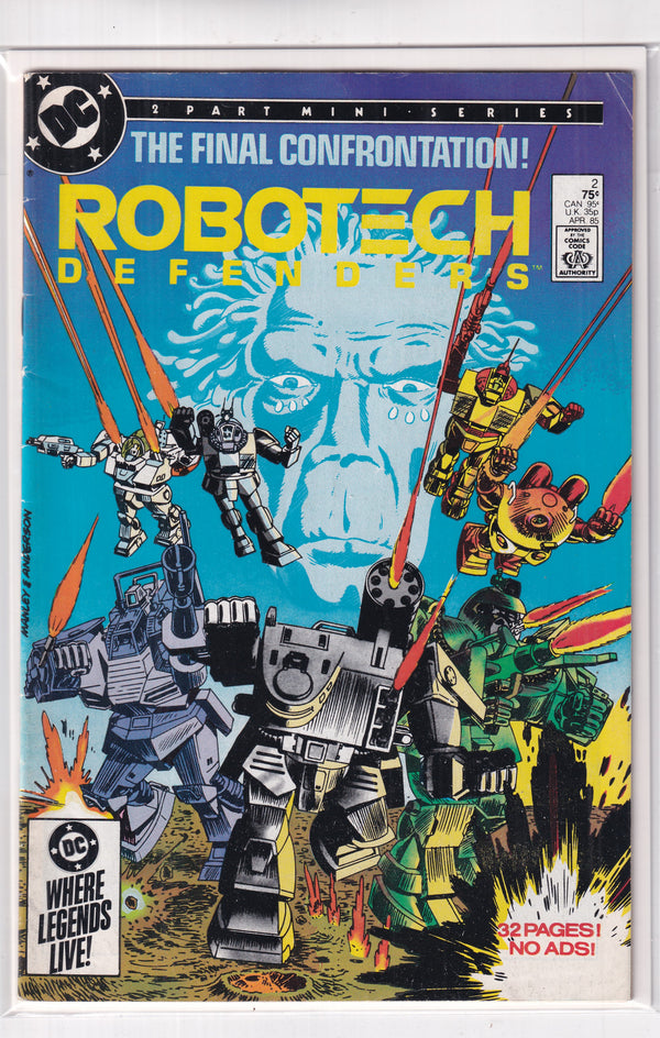 ROBOTECH DEFENDERS FINAL CONFRONTATION #2 - Slab City Comics 