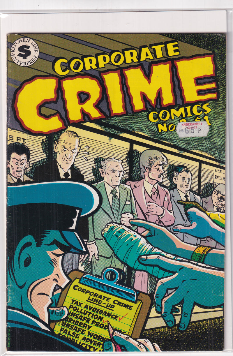 CORPORATE CRIME COMICS