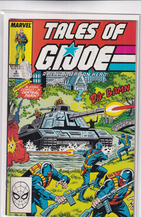 TALES OF G.I.JOE A REAL AMERICAN HERO #5 - Slab City Comics 