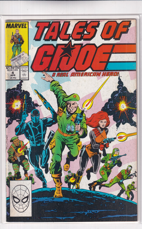 TALES OF G.I.JOE A REAL AMERICAN HERO #4 - Slab City Comics 