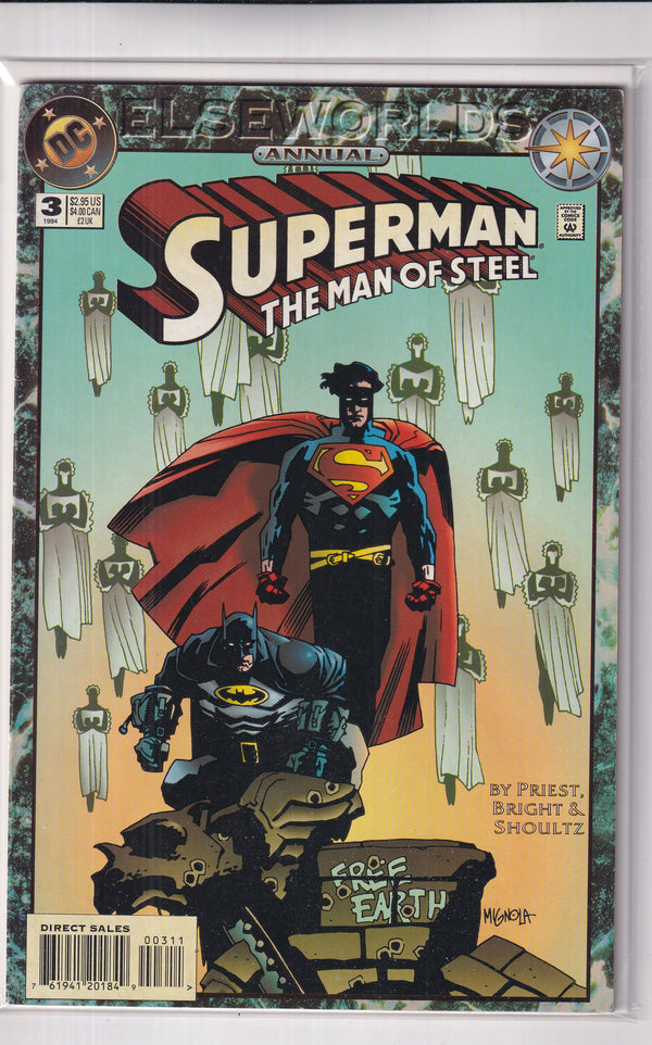 SUPERMAN THE MAN OF STEEL ANNUAL #3 - Slab City Comics 