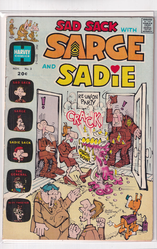 SAD SACK SARGE AND SADIE #2 - Slab City Comics 