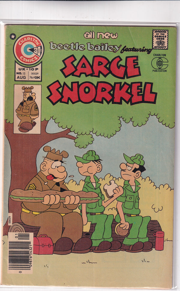 SARGE SNORKEL #15 - Slab City Comics 