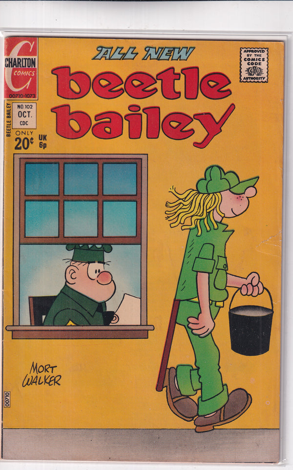 BEETLE BAILEY #102 - Slab City Comics 
