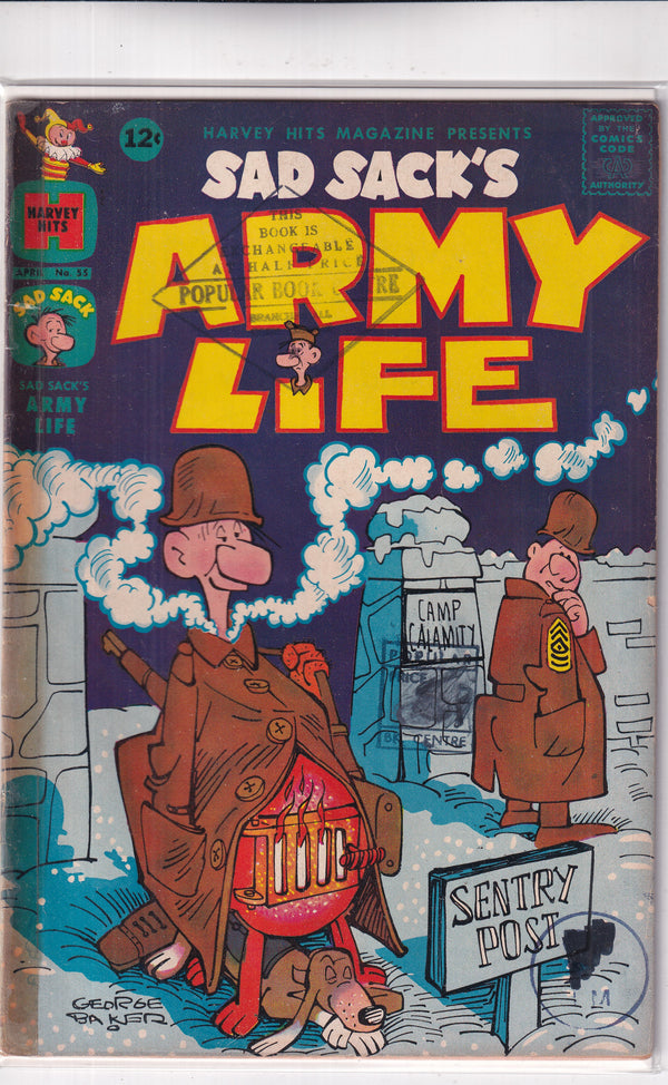 SAD SACKS ARMY LIFE #55 - Slab City Comics 