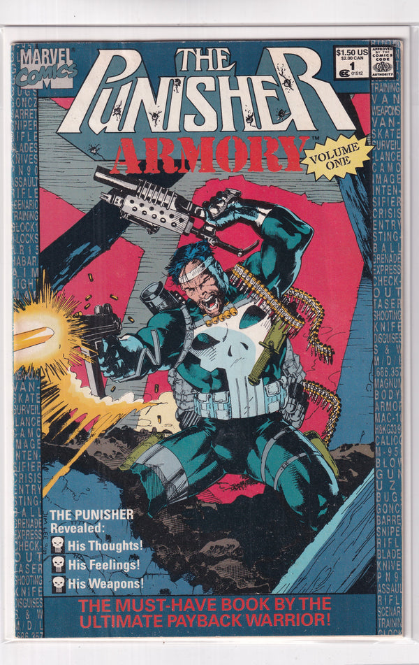PUNISHER WAR JOURNAL ARMORY #1 - Slab City Comics 
