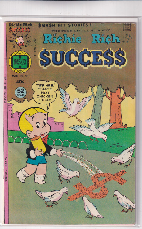 RICHIE RICH SUCCESS #73 - Slab City Comics 