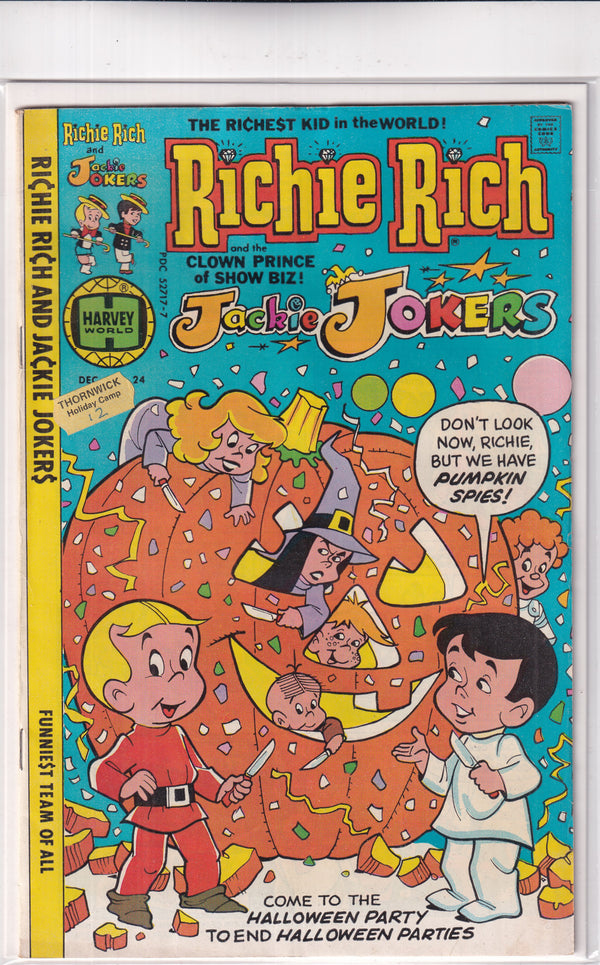 RICHIE RICH JACKIE JOKERS #24 - Slab City Comics 