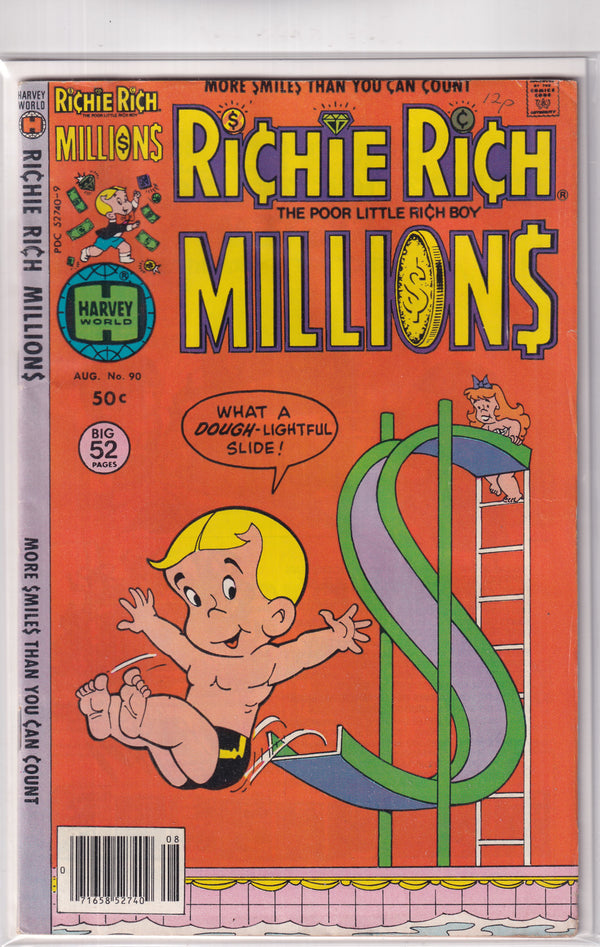 RICHIE RICH MILLIONS #90 - Slab City Comics 