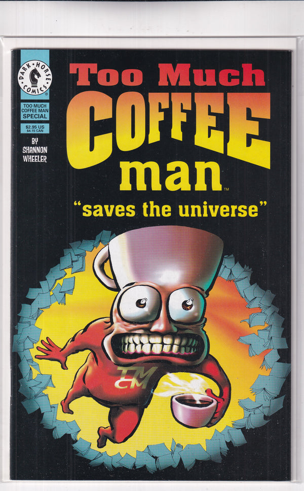 TO MUCH COFFEE MAN SPECIAL - Slab City Comics 