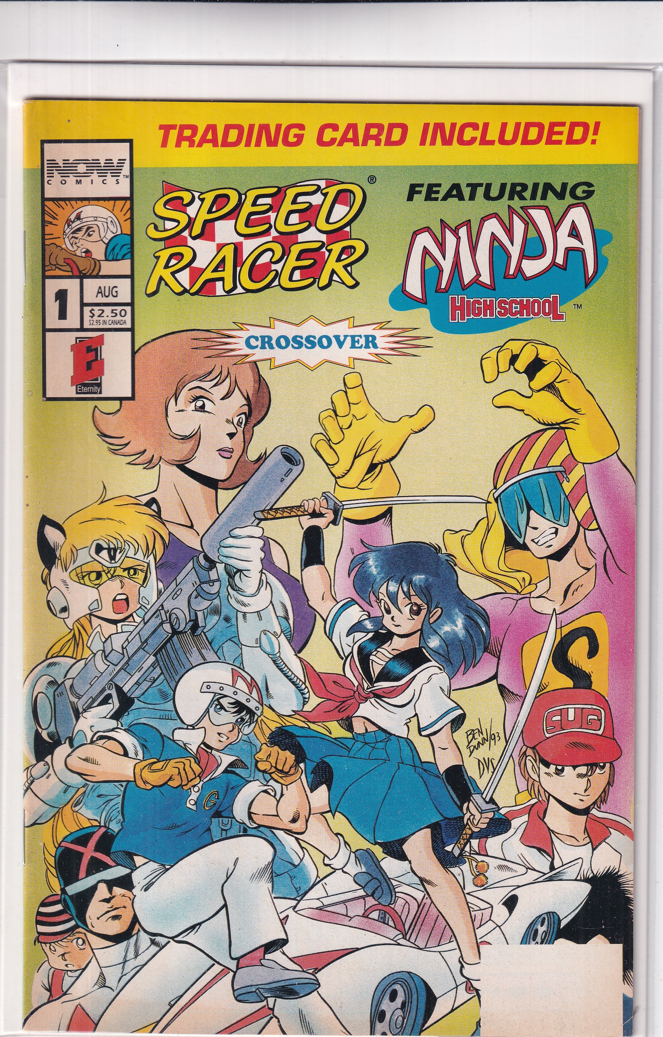 SPEED RACER FEATURING NINJA HIGH SCHOOL #1 - Slab City Comics 
